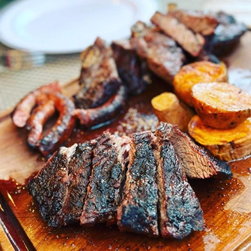 event catering food argentinian style grilled meat